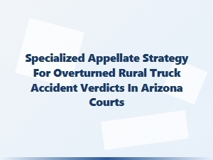 Arizona Rural Truck Verdict Appeals