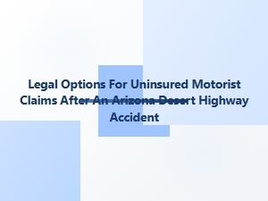 Uninsured Motorist Claims on Arizona Rural Roads